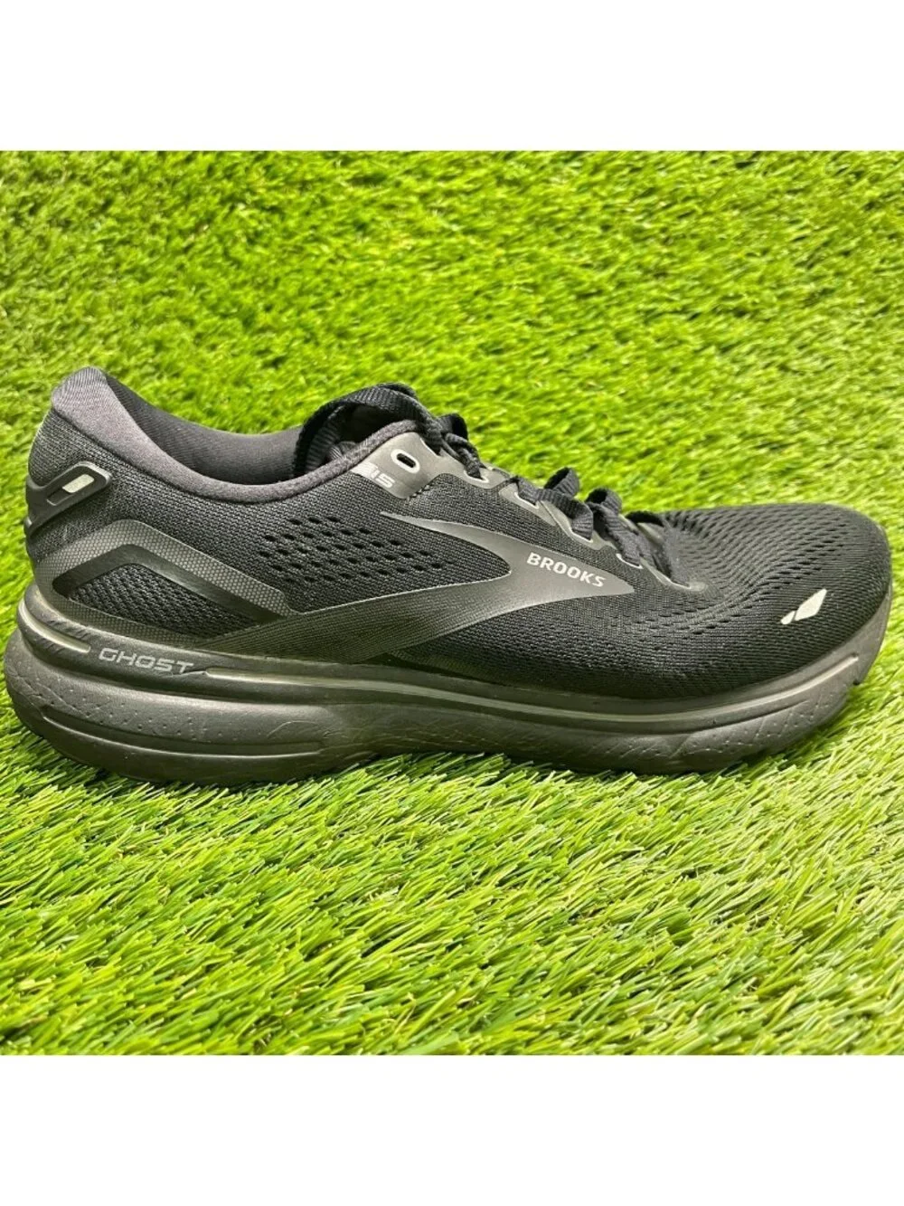 Brooks Ghost 15 Womens Size 10 Black Athletic Running Walking Shoes Sneakers